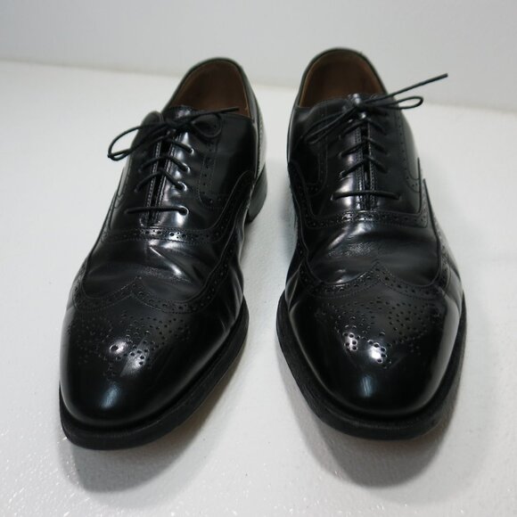 Johnston & Murphy Brogue Wingtip Leather Dress Oxfords Men's Footwear Shoes 13 - Picture 5 of 7